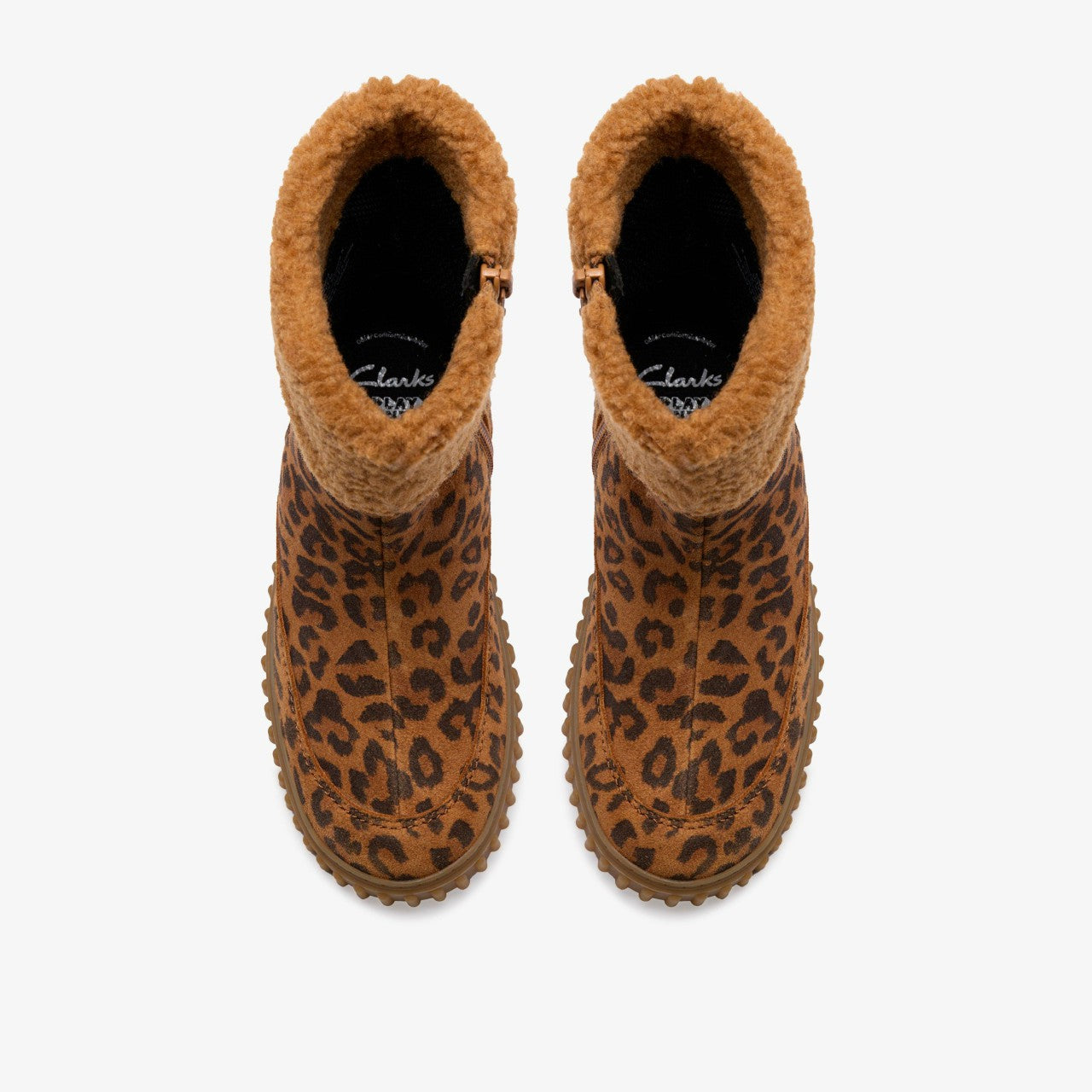 Cove Snug Kid Leopard Print | Clarks Discount
