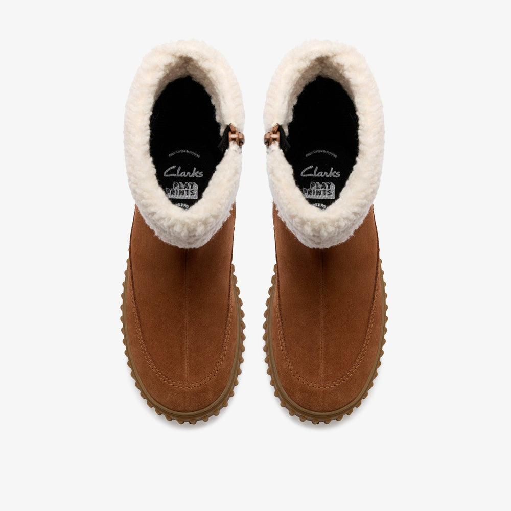 Cove Snug Kid Tan Suede | Clarks US