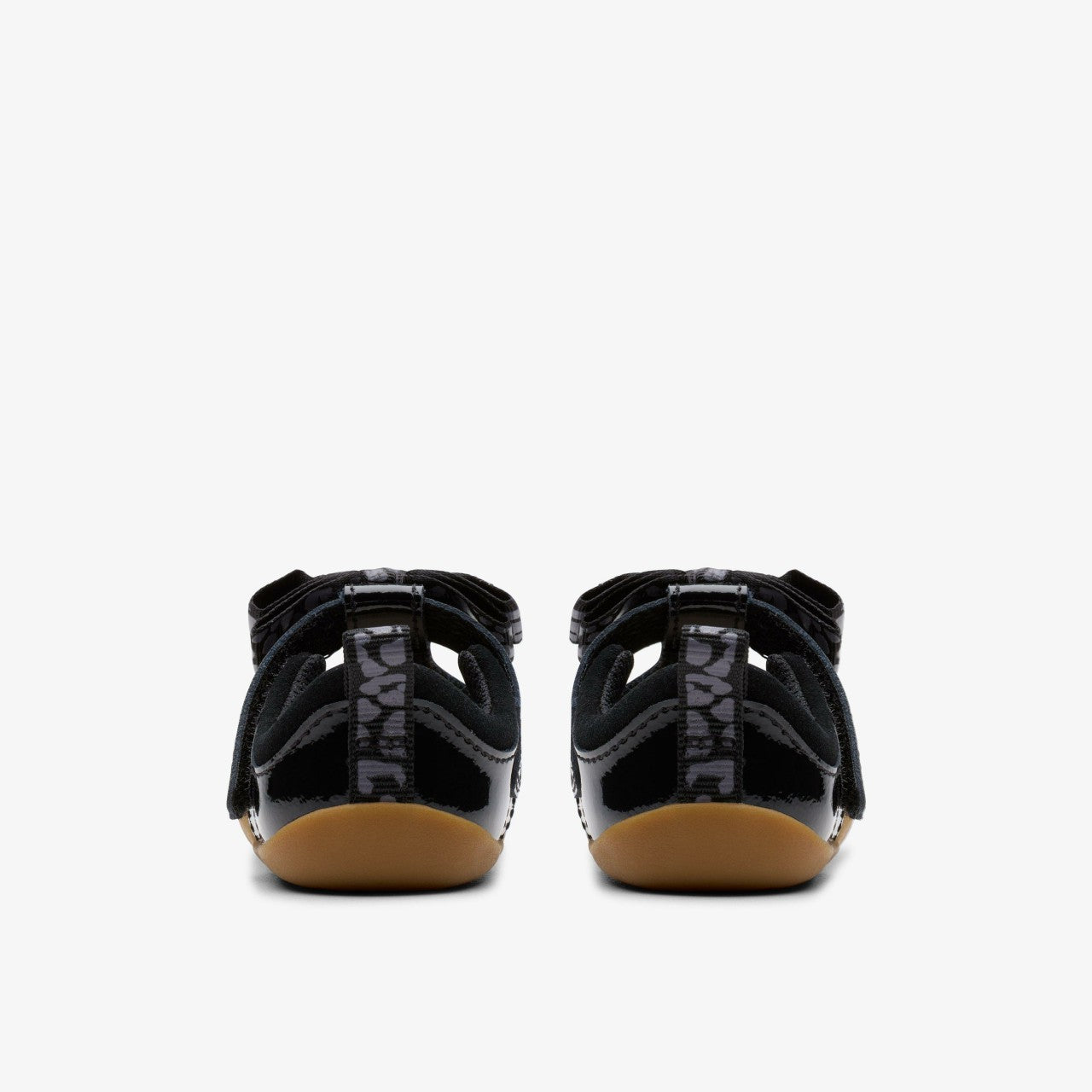 Roamer Trim Toddler Black Patent | Clarks For Sale