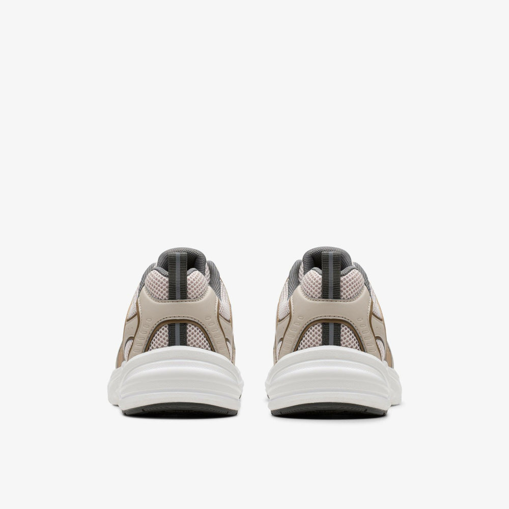 Crafton Move Youth Beige Combination | Clarks Onsale