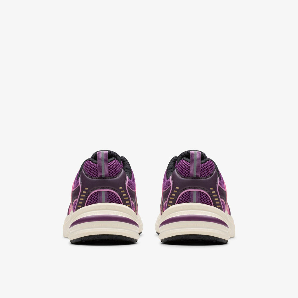 Crafton Move Youth Purple Combination | Clarks