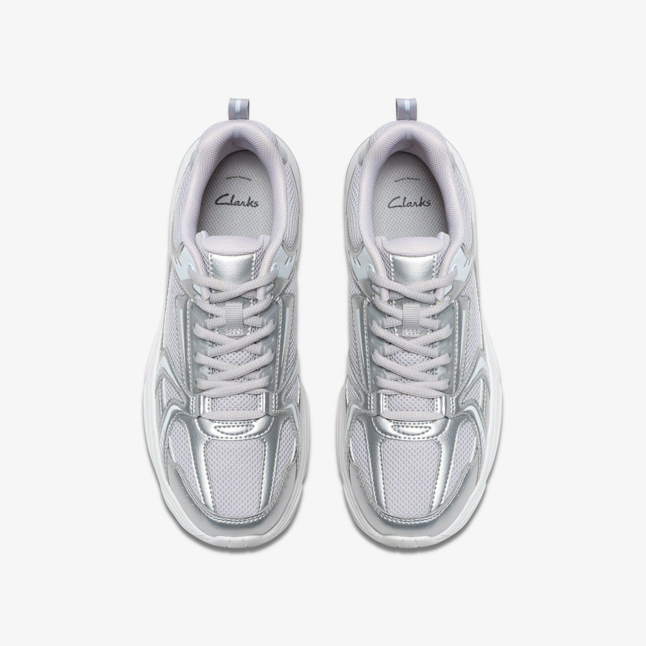Crafton Move Youth Silver Metallic | Clarks US