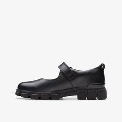Evyn Pure Kid Black Leather | Clarks For Sale