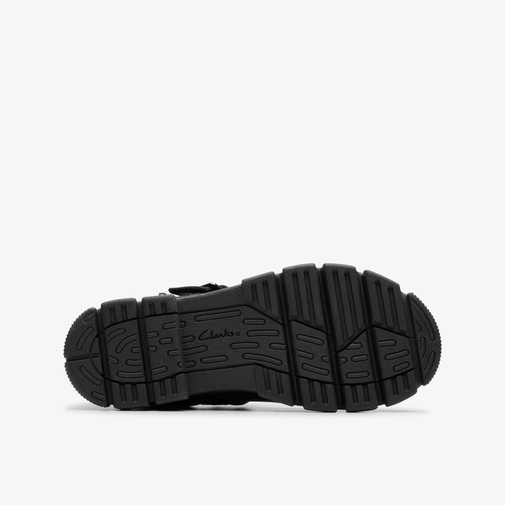 Evyn Pure Kid Black Leather | Clarks For Sale