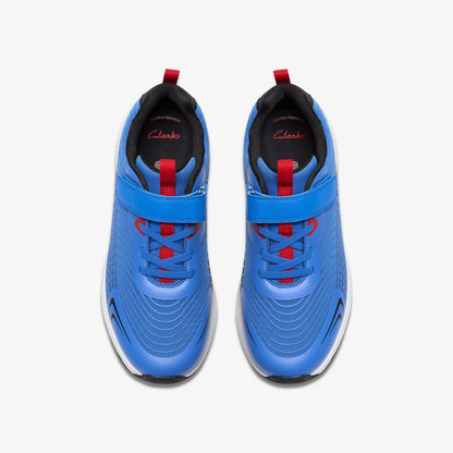 Deyes Dash Youth Blue Synthetic | Clarks US