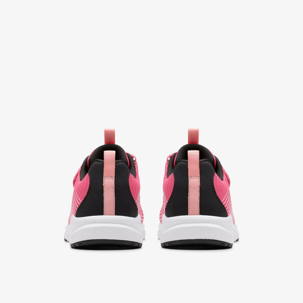 Deyes Dash Youth Pink Synthetic | Clarks Discount