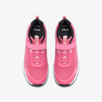 Deyes Dash Youth Pink Synthetic | Clarks Discount