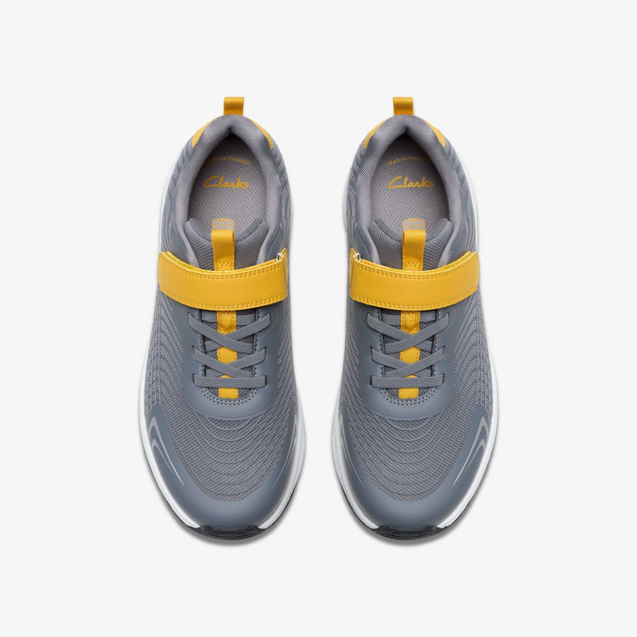 Deyes Dash Youth Grey Synthetic | Clarks Sale
