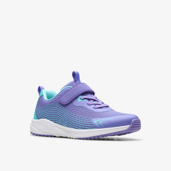 Deyes Dash Youth Purple Synthetic | Clarks Sale