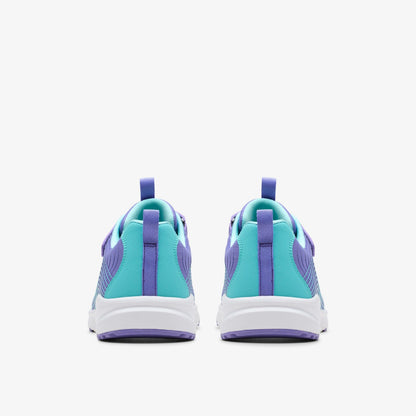 Deyes Dash Youth Purple Synthetic | Clarks Sale