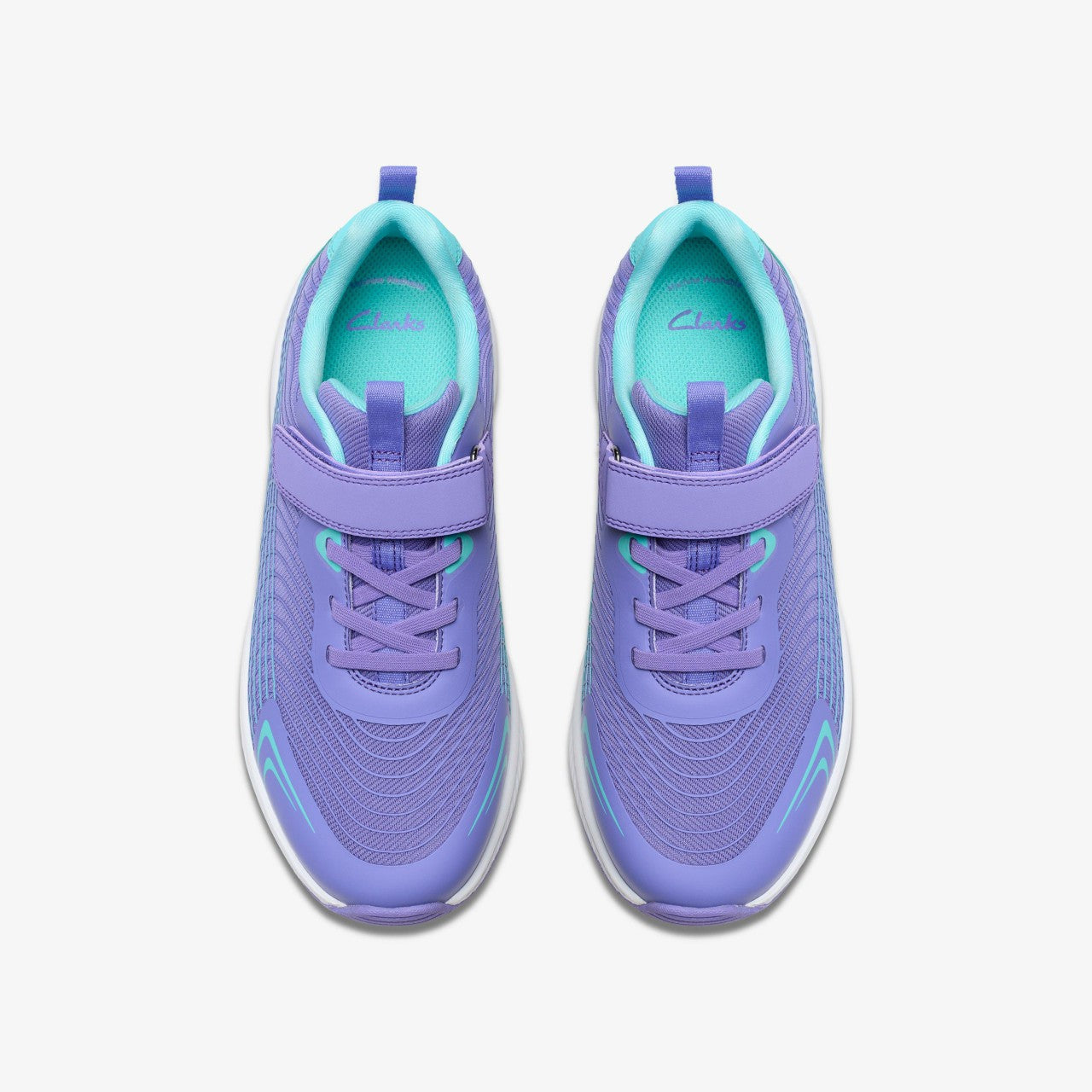 Deyes Dash Youth Purple Synthetic | Clarks Sale