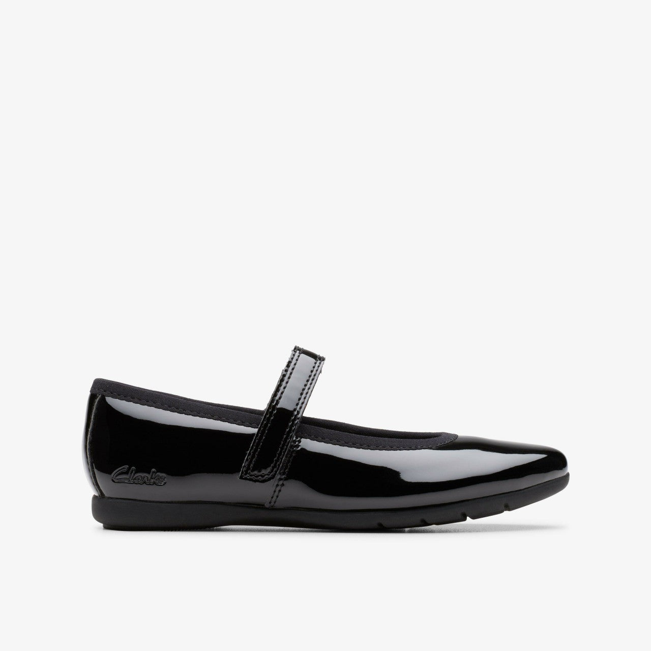 Dance Wish Kid Black Patent | Clarks Discount