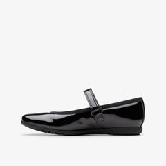 Dance Wish Kid Black Patent | Clarks Discount
