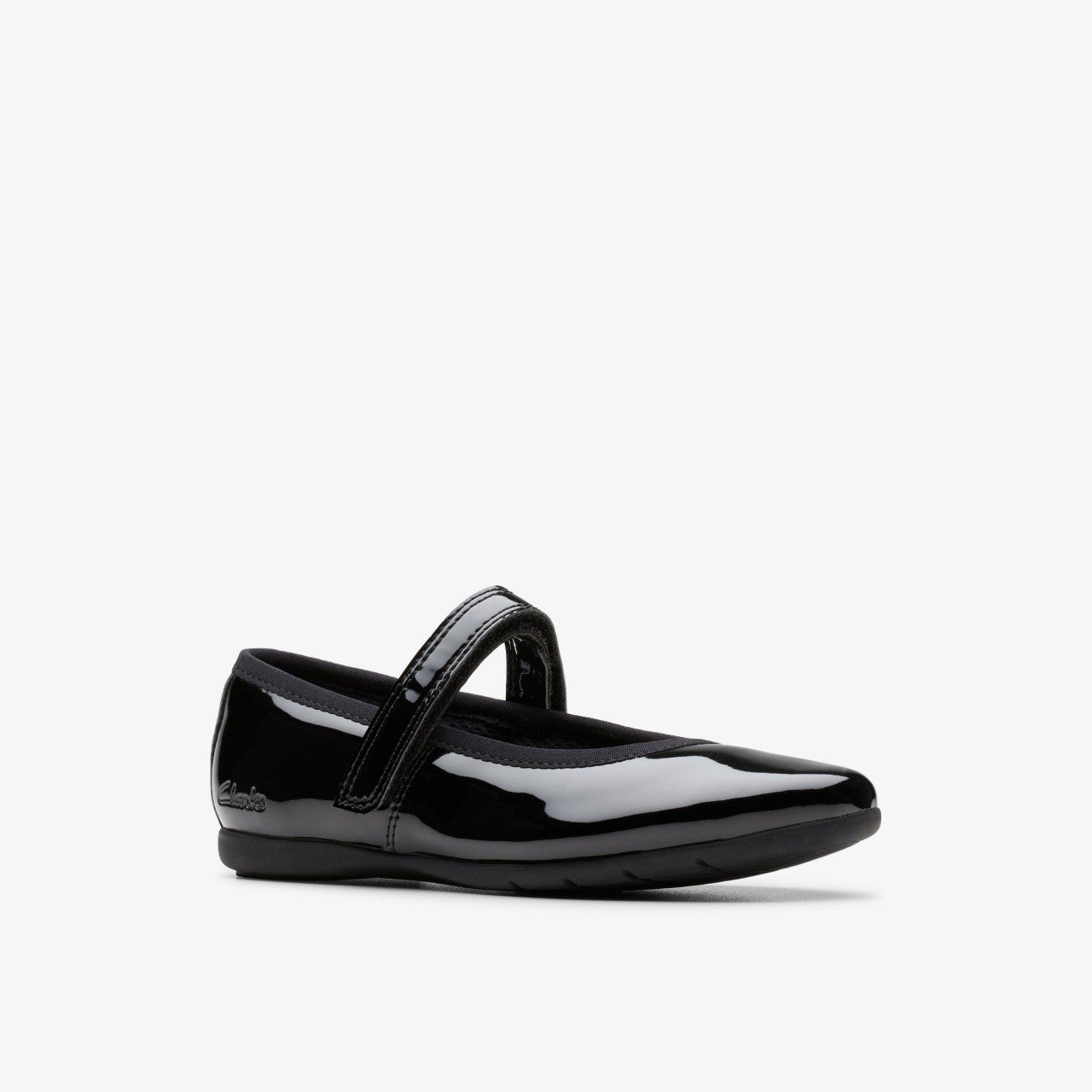 Dance Wish Kid Black Patent | Clarks Discount