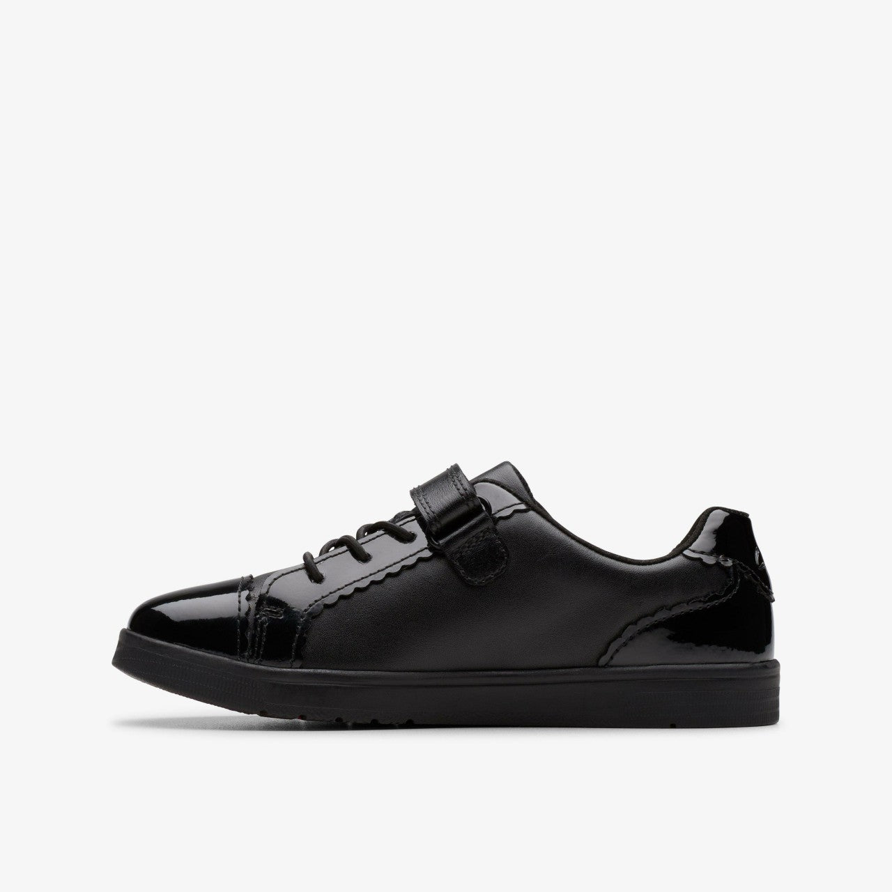 Disco Charm Kid Black Leather | Clarks Onsale
