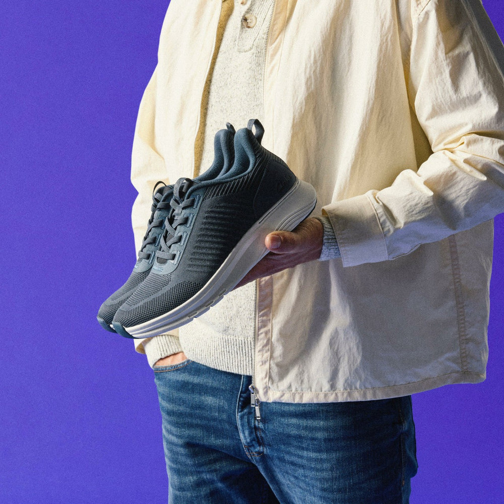 Motion Trek LT Navy Knit | Clarks US