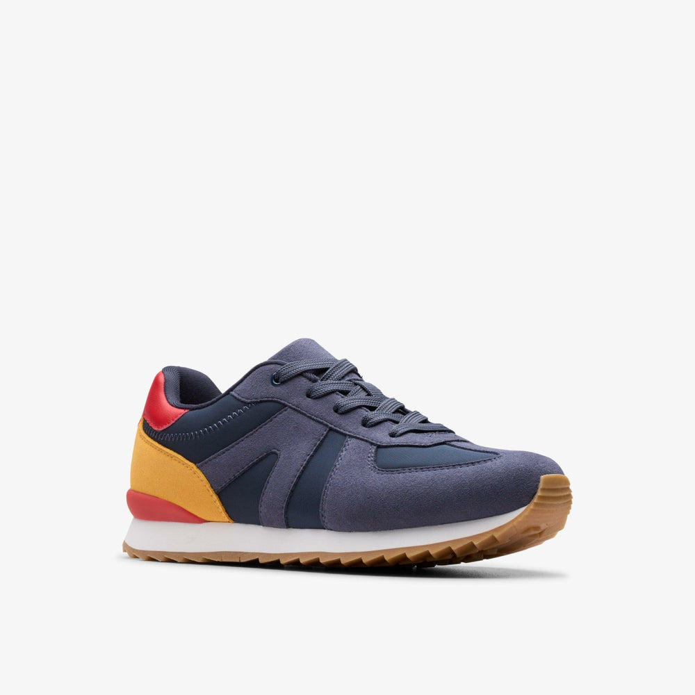 Jaspen Vibe Youth Navy | Clarks For Sale