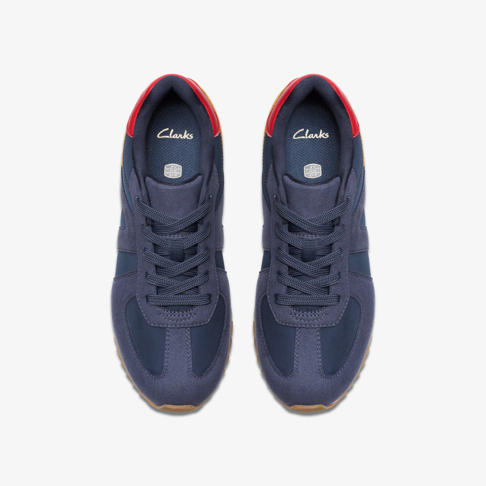 Jaspen Vibe Youth Navy | Clarks For Sale