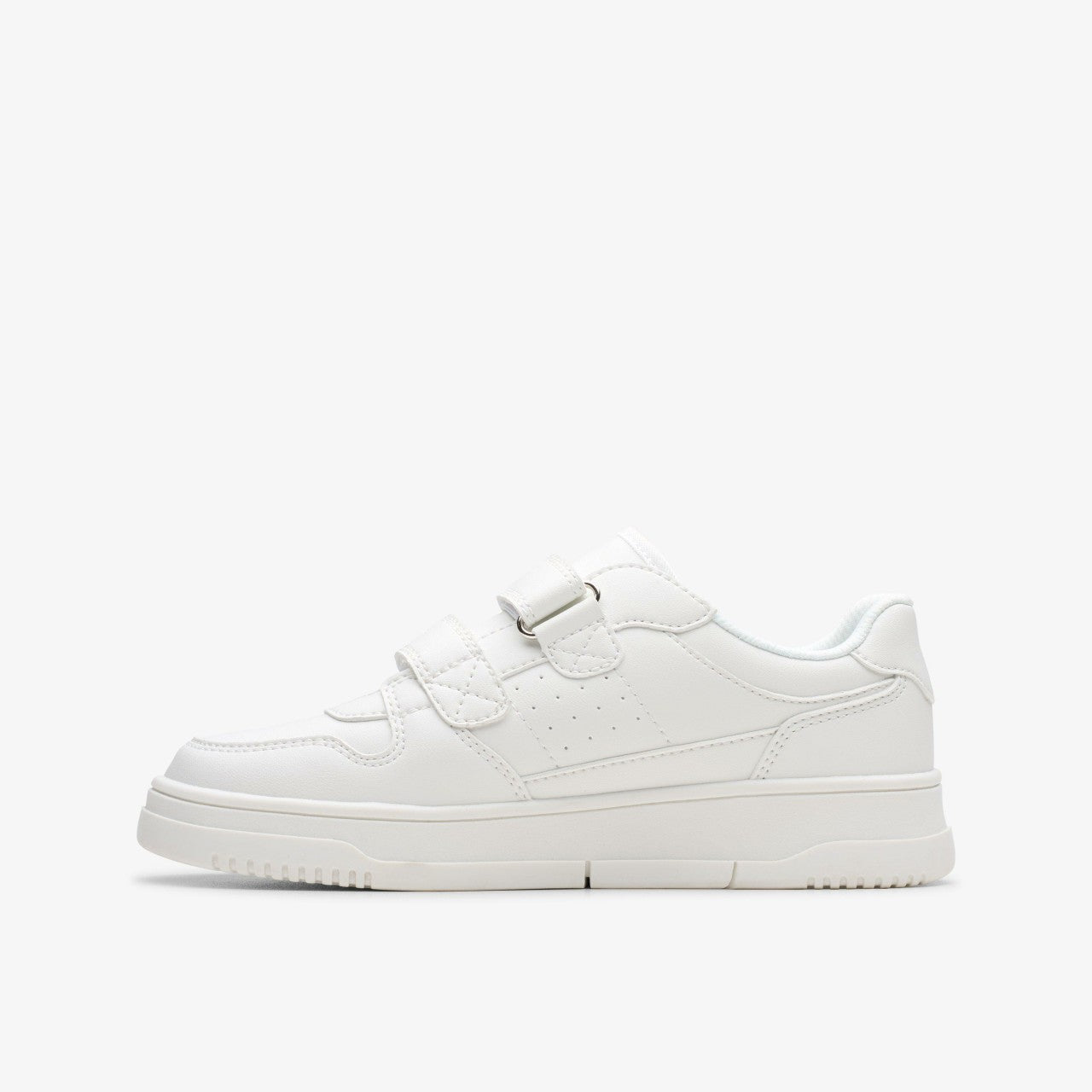 Canyon Sky Kid White/White | Clarks For Sale