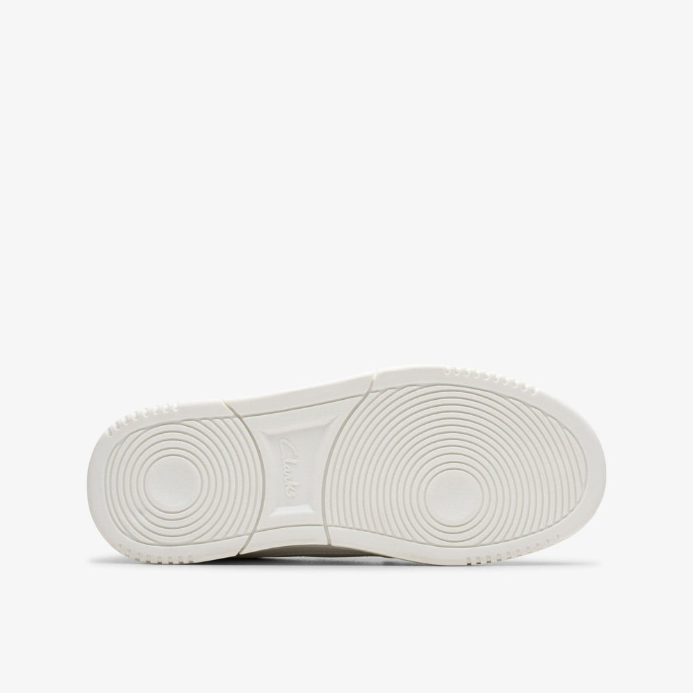 Canyon Sky Kid White/White | Clarks For Sale