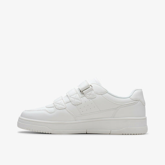 Canyon Sky Youth White/White | Clarks