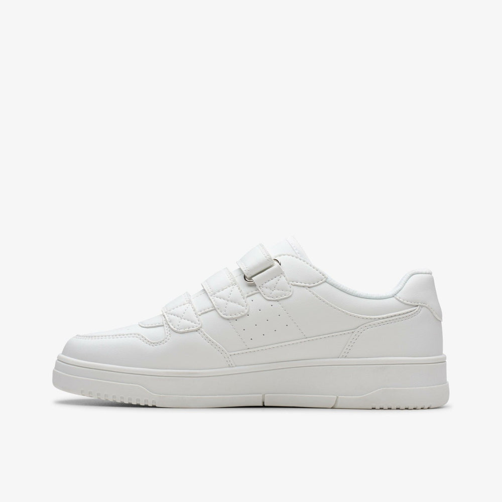 Canyon Sky Youth White/White | Clarks