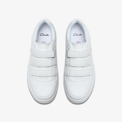 Canyon Sky Youth White/White | Clarks