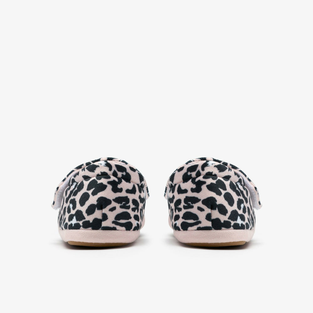 Fluffy Snug Kid Blush Pink Print | Clarks Discount