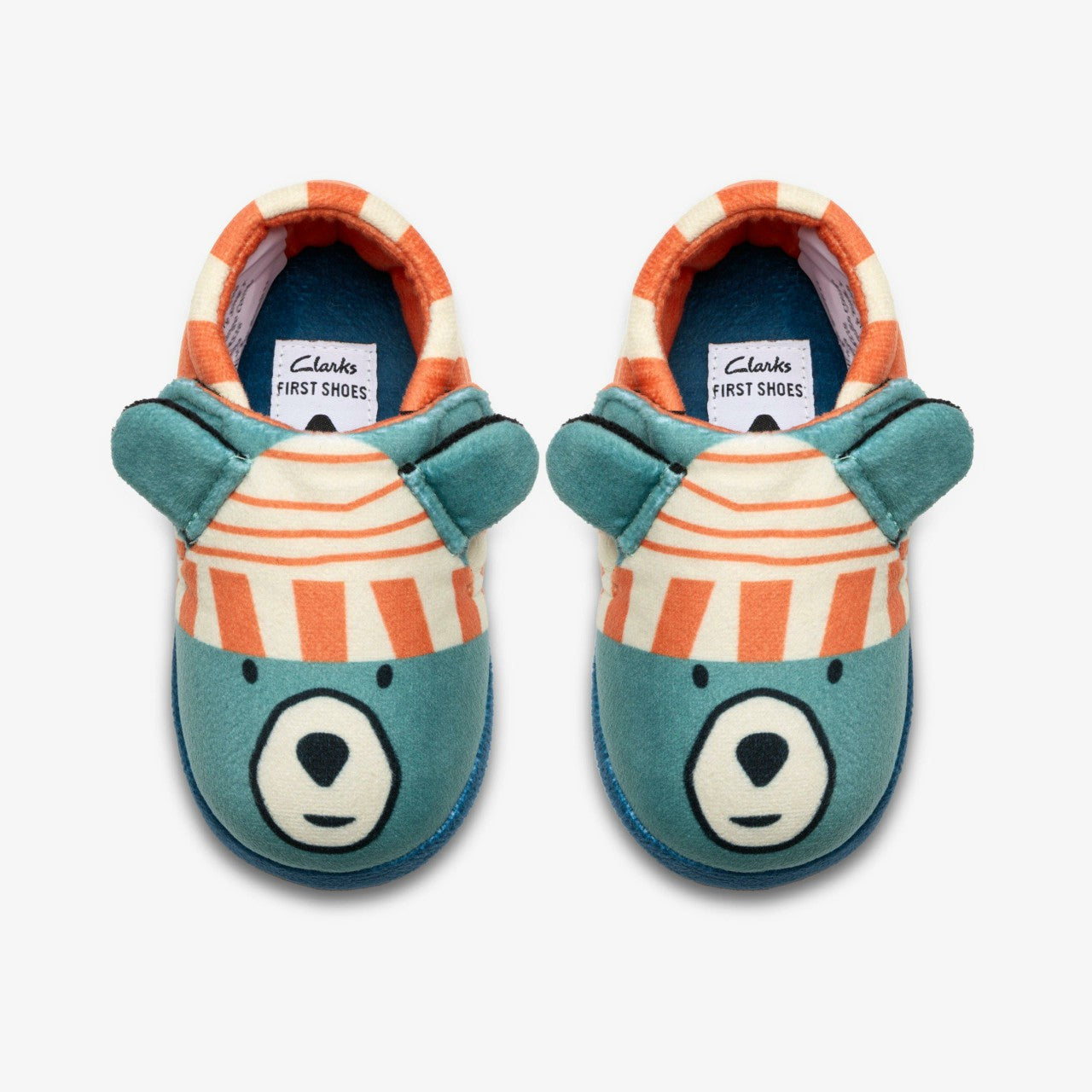 Fluffy Snug Toddler Orange Combination | Clarks