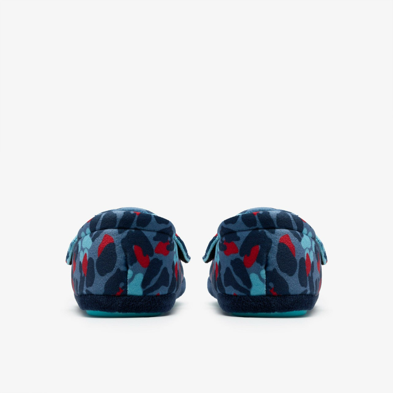 Fluffy Snug Kid Blue Camo Combination | Clarks US