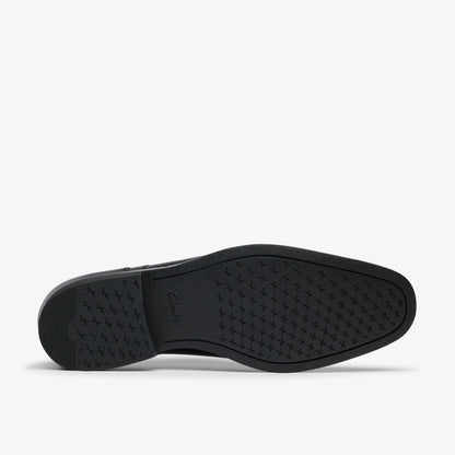 Paulton Cap Black Leather | Clarks For Sale