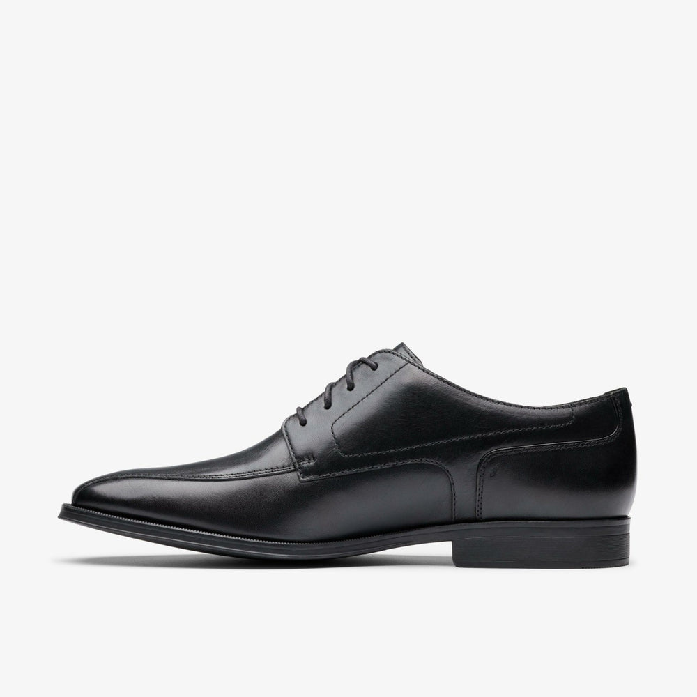 Paulton Over Black Leather | Clarks Onsale