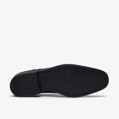 Paulton Over Black Leather | Clarks Onsale