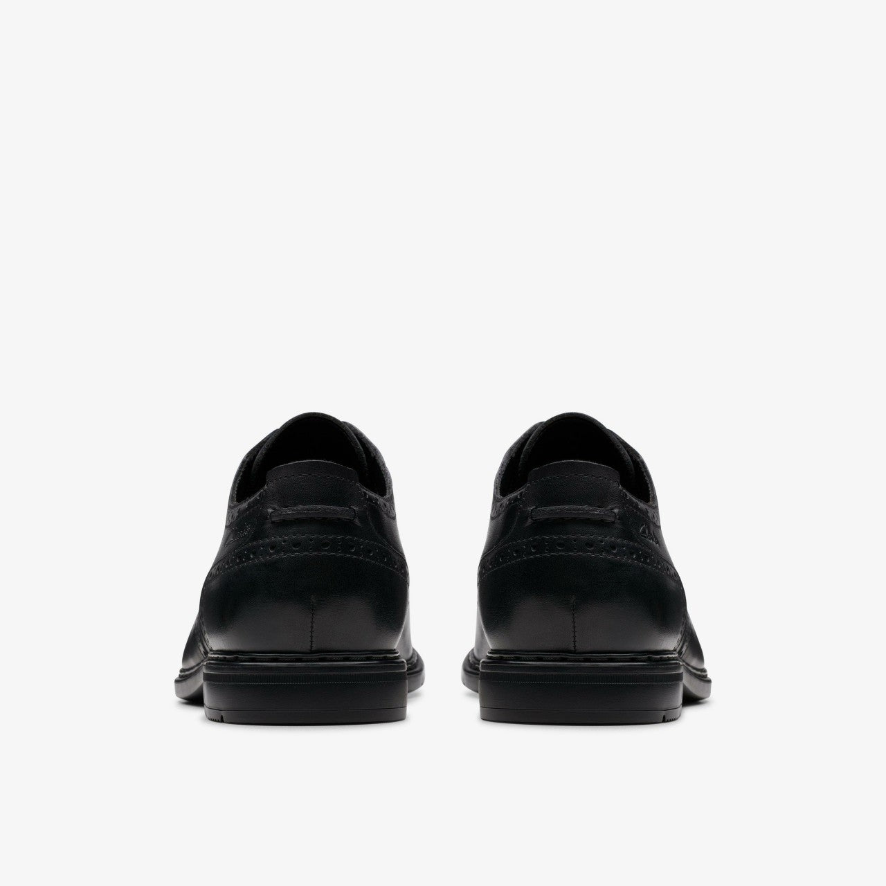 Banbury Tip Black Leather | Clarks Discount