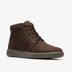 Brodin Mid Dark Brown Leather | Clarks Discount