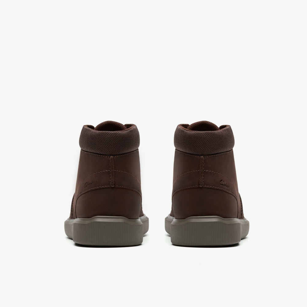 Brodin Mid Dark Brown Leather | Clarks Discount