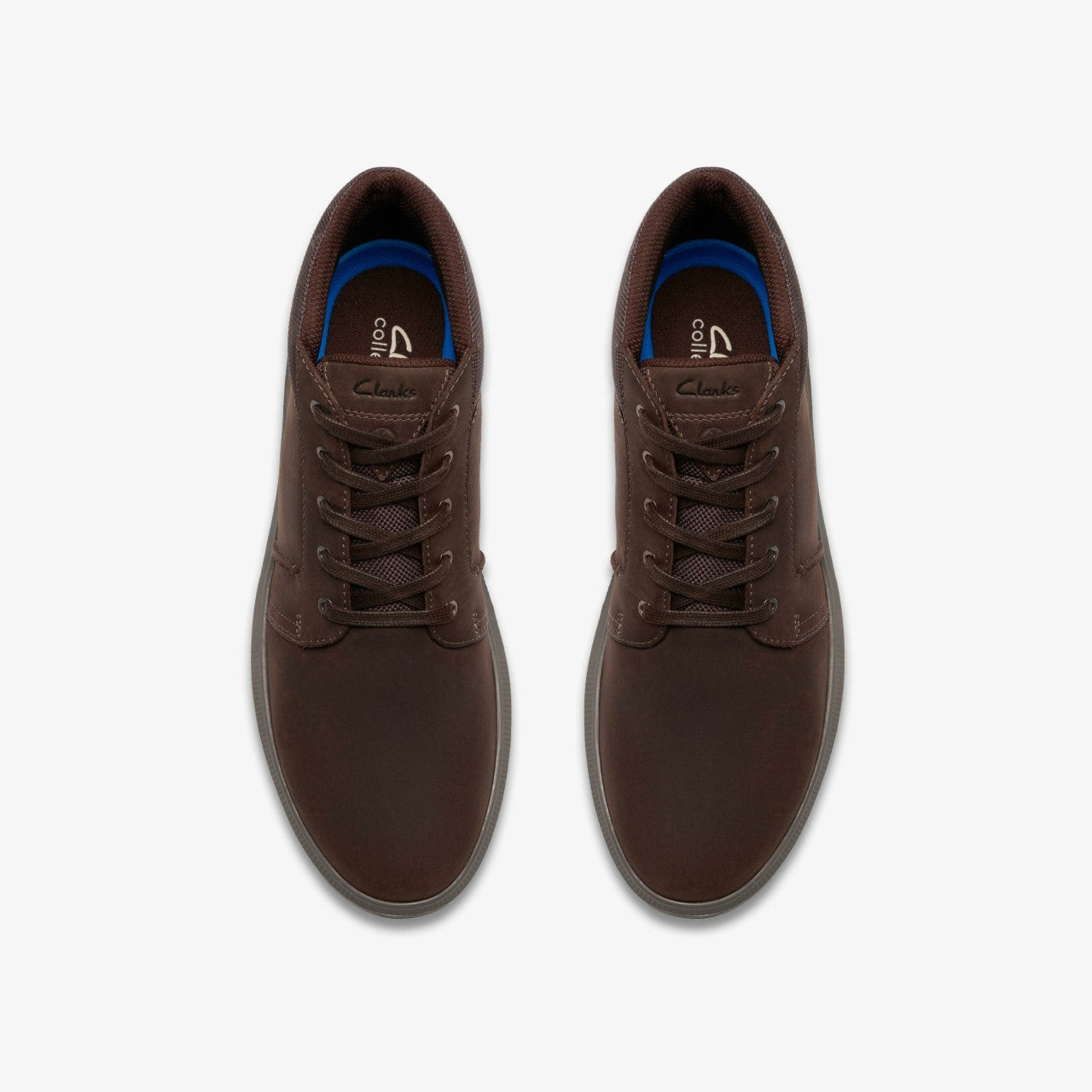Brodin Mid Dark Brown Leather | Clarks Discount