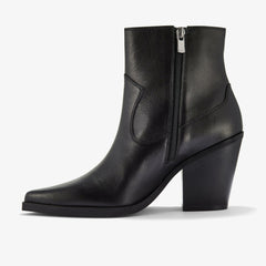 Kheda West Black Leather | Clarks Discount