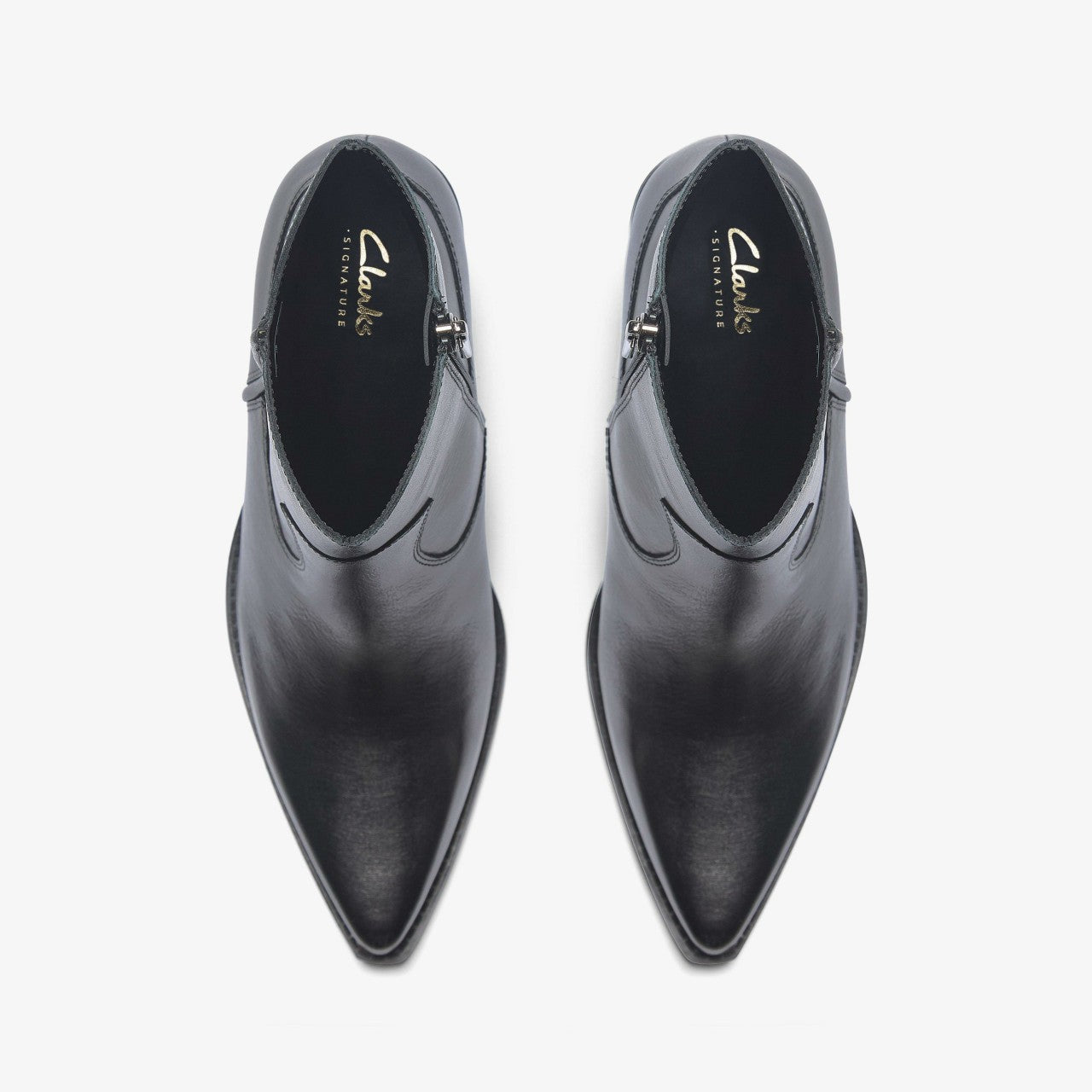 Kheda West Black Leather | Clarks Discount