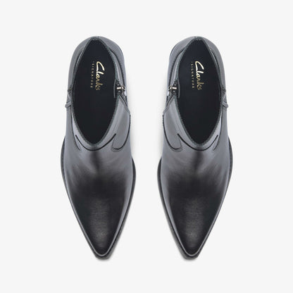 Kheda West Black Leather | Clarks Discount
