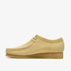 Wallabee Pale Yellow Suede | Clarks US