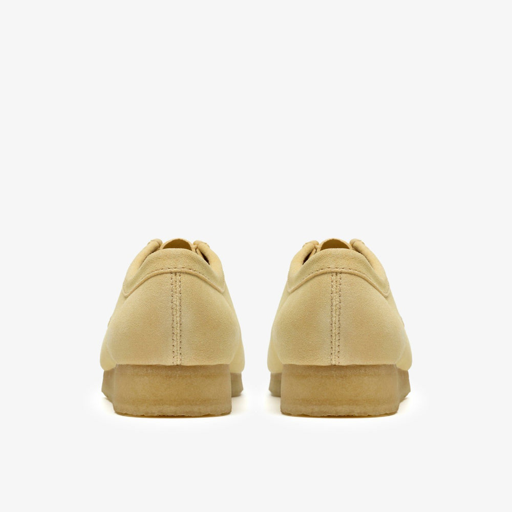 Wallabee Pale Yellow Suede | Clarks US