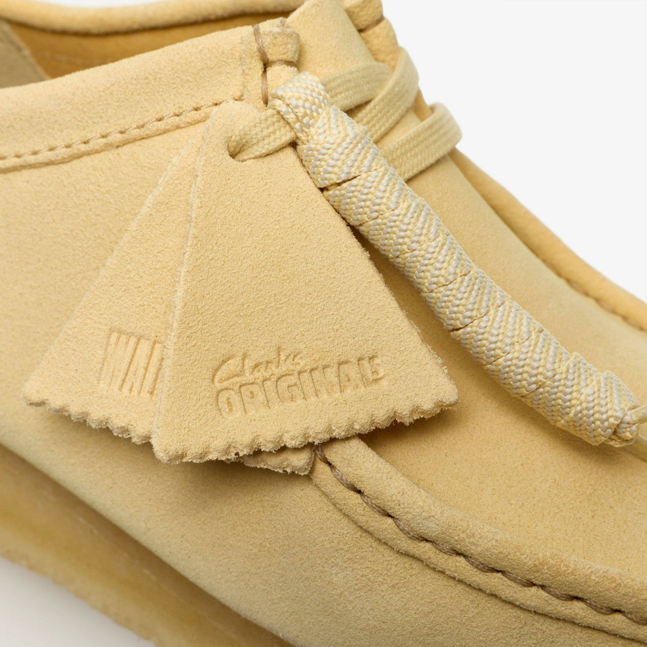 Wallabee Pale Yellow Suede | Clarks US