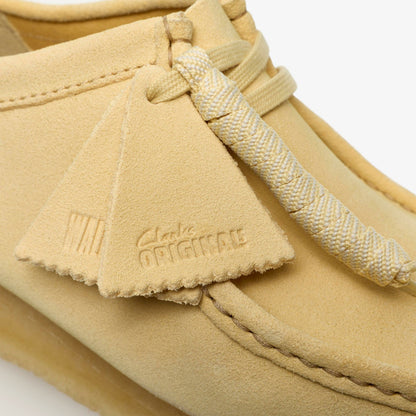 Wallabee Pale Yellow Suede | Clarks US