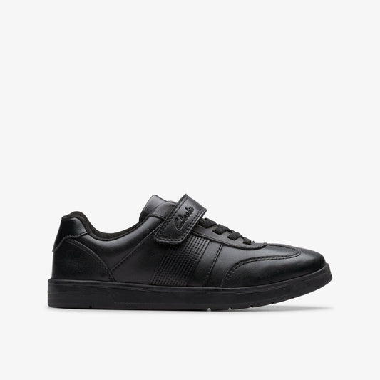 Disco Pace Kid Black Leather | Clarks Sale