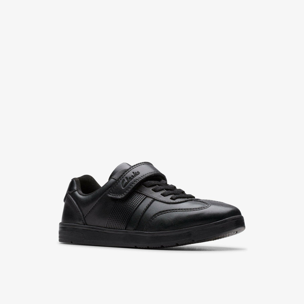 Disco Pace Kid Black Leather | Clarks Sale