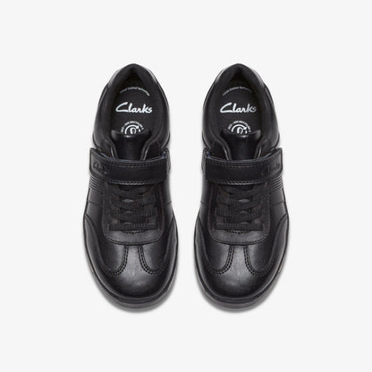 Disco Pace Kid Black Leather | Clarks Sale