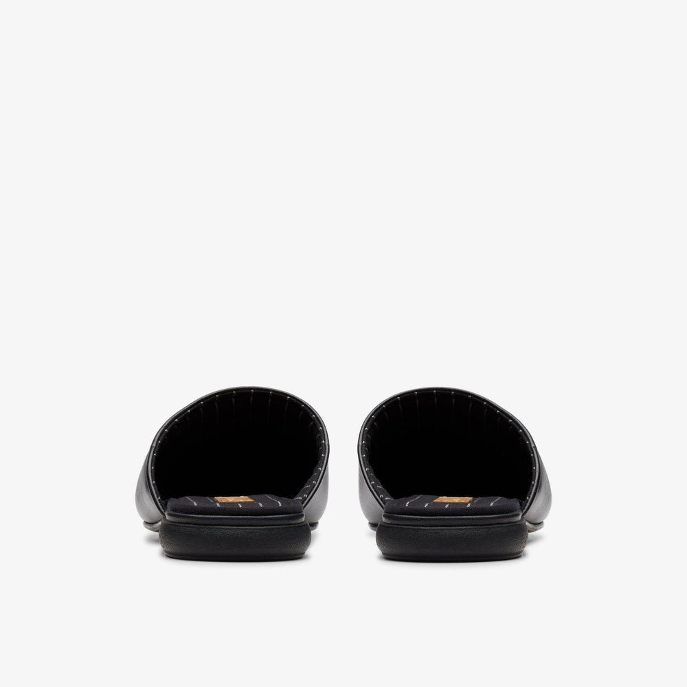 Harston Mule Black Leather | Clarks Discount