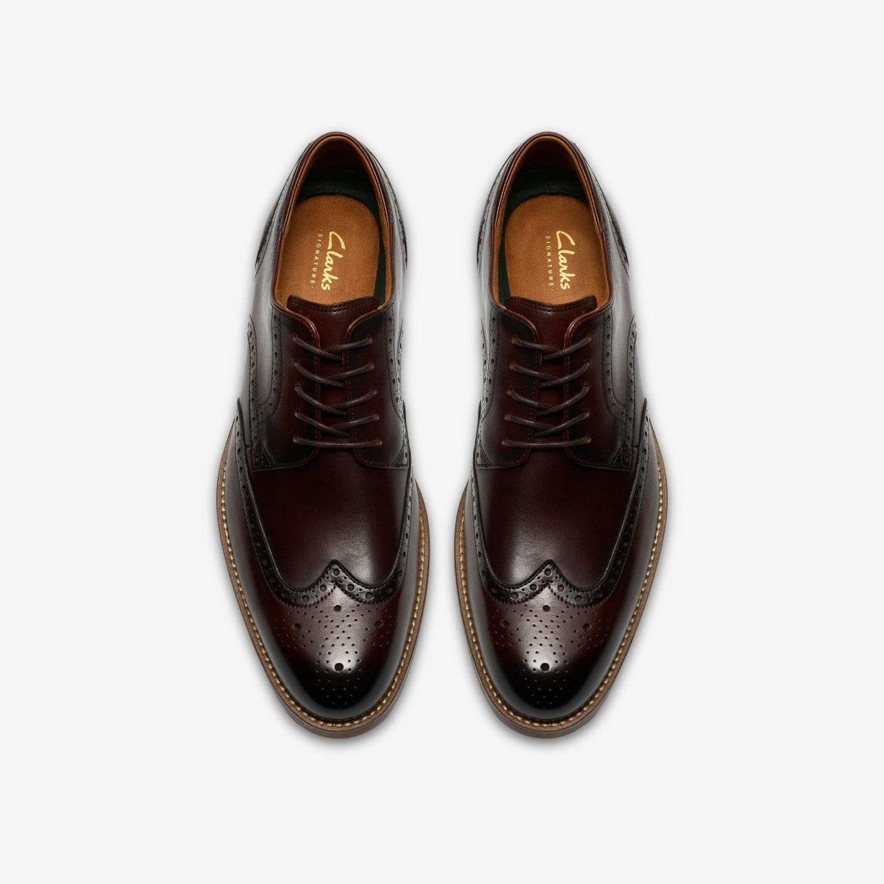 Craft Remi Tip Brown Leather | Clarks