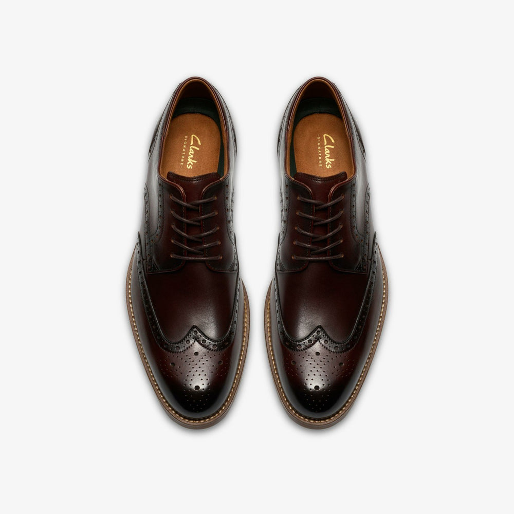 Craft Remi Tip Brown Leather | Clarks